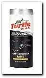 Turtle Wax Platinum Series Ultra Shine Protectant, 25 wipes