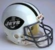 New York Jets 1965-77 Throwback Pro Line Helmet - Football Sports Merchandise