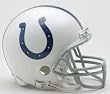 Indianapolis Colts Replica Mini Helmet w/ Z2B Face Mask - Football Sports Merchandise
