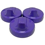 Playtex Baby Spill-Proof Cup Replacement Lids: Flat Top 3-Pack Purple