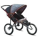 InStep Ultra Runner 2 Double Jogging Stroller (Black/Red)