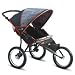 InStep Ultra Runner 2 Double Jogging Stroller (Black/Red) (11-BA202)