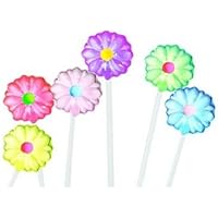 Daisy Flower Twinkle Pops Assorted 7 Flavors - 120ct. Bag