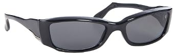 Click here to buy Spy Cristal Sunglasses Black Grey Polarized Lens Ladies by SPY.
