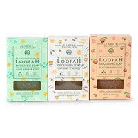 Earth Therapeutics Loofah Exfoliating Soap Set 3ea
