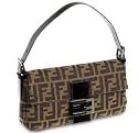 Fendi 8BR000 Baguette Zucca Brown