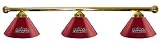 Arizona Cardinals Pool Table Light - Brass Bar