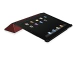 Macally BOOKSTAND-2R Protective Case and Stand for iPad 2 - Red
