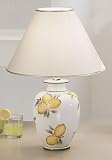 GIARDINO-LIMONE:, Tischleuchte, Made in Italy, Handarbeit, Keramik Leuchte,