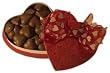 Geoff & Drew's Valentine's Day Heart Box of Gourmet Milk Chocolates, 1/2 Pound