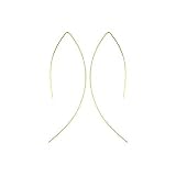 byboe バイボー ワイヤーアークピアス ゴールドWire Arc Earrings