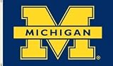 Michigan Wolverines 3 Ft. x 5 Ft. flag w/grommetts - NCAA