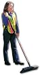 Mesh Safety Vest w/1" Vertical Stripes