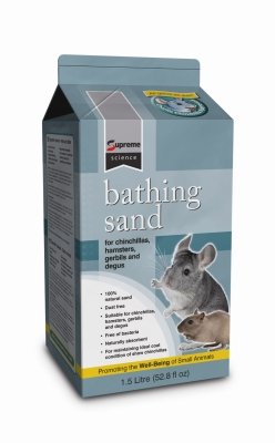 Brand New SUPREME PET FOODS LIMITED - SCIENCE BATHING SAND (52.8OZ) 