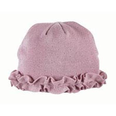 Turtle Fur Ruffle Hat in Your Choice of 2 Colors