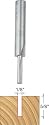 Freud 03-120 1/8-Inch Diameter by 5/8-Inch Single Flute Straight Router Bit with 1/4-Inch Shank
