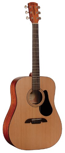 Alvarez Regent Series RD12 Dreadnought Guitar, Natural / Satin finish