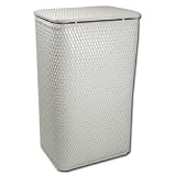 Chelsea Collection-Hamper with Vinyl Lid - Lavendar