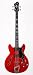 Hagstrom Viking Bass 4 String Hollow Body Electric Bass Guitar Trans Cherry