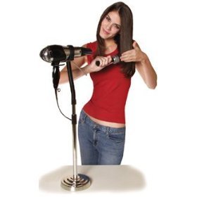 Buy Hands Free Hair Drying and Styling Stand by Trademark Poker