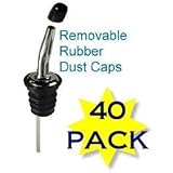 1 X Small Liquor Bottle Pourer Covers- Bug & Dust Covers. - 40 Per Pack