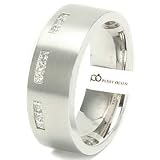 .29ct VVS E-F 14K White Gold Triple Grouped High End Mens Diamond Wedding Band