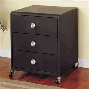 Powell Z-Bedroom Mobile 3-Drawer Chest by