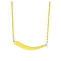 Deluxe Swing Belt with Coated Chain - Yellow