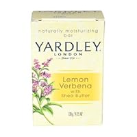 Lemon Verbena With Shea Butter Bar Soap by Yardley for Unisex - 4.25 oz Soap