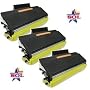 (3 Pcs) Compatible Brother Tn650 (Tn620) High Yield Toner Cartridge for Brother Hl-5340d, Hl-5370dw Series Mfc-8480dn, Mfc-8890dw Dcp-8080dn, Dcp-8085dn Printers