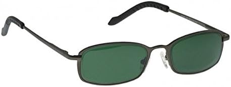 BoroView Shade #3 - Glass Working Spectacles in Metal Safety Pewter Frame with Removable Side Shields - 49-18-140mm Eye Size