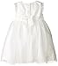 Blueberi Boulevard Girls' SL Ruched Glitter Dress