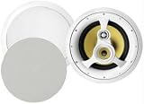 BIC VENTURI VK310C 10 3-WAY KEVLAR SERIES CEILING SPEAKER WITH PIVOTING TWEETER & MIDRANGE