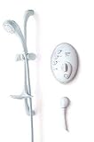 Triton T300si Remote Electric Shower 8.5kw White/chrome