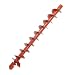 Tanaka Earth Drilling Auger Bit 4-Inch  x 30-Inch  #745402
