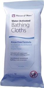 Bathing Cloths, 8 x 8 (12 Count) [Pack of 12]
