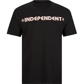 INDEPENDENT Bar Cross Mens T-Shirt - Black