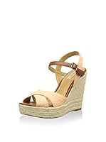 Pepe Jeans Sandalias de cuña Walker Romantic (Salmón / Marrón)