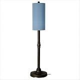 Coronado Floor Lamp in Bronze Shade: Aruba