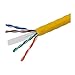 Belden 2412F Category 6 Nonbonded-Pair ScTP Cable, Polyolefin Insulation