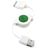 Apple iPod 5G Video (80GB) miniSync Retractable Cable (USB (White))