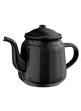 Enamel 12cm Teapot - Black