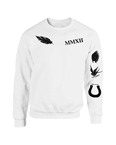 Allntrends Calum Hood Sweatshirt Tattoos 5 Seconds Of Summer (Medium)