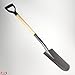 D- Wood Handle Drain Spade Shovel