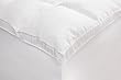 Rio Home Fashions Microfiber Baffled Box Queen Fiberbed with Bed Skirt, White