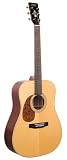 Recording King Left Hand Acoustic Guitar, Mahogany
