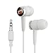 Football American Sport Novelty In-Ear Earbud Headphones - White