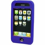 Apple iPhone 3G Silicone Skin Case (Blue)
