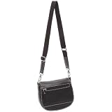 Paquetage Mini Rabat Sac bandoulière femme - Noir 