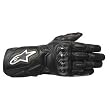 ALPINESTARS SP-2 LEATHER GLOVES (MEDIUM) (BLACK)